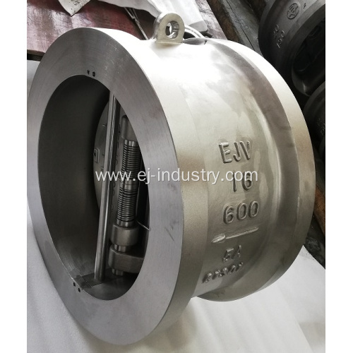 Duplex stainless 600LB wafer check valve